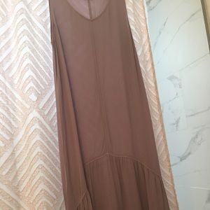 Left of Center lavender maxi dress